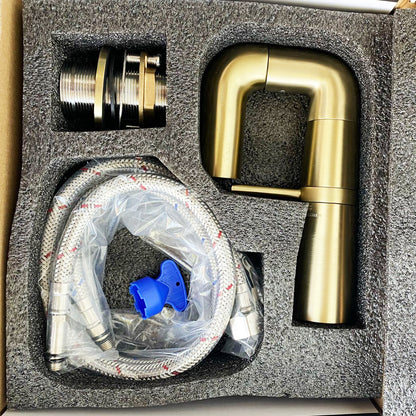 GRIFO LAVABO CUERPO LATON NEGRO CAJA 10 UNIDADES