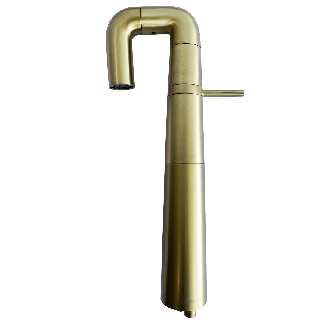 GRIFO LAVABO CUERPO LATON ALTO GOLD CAJA 10 UNIDADES