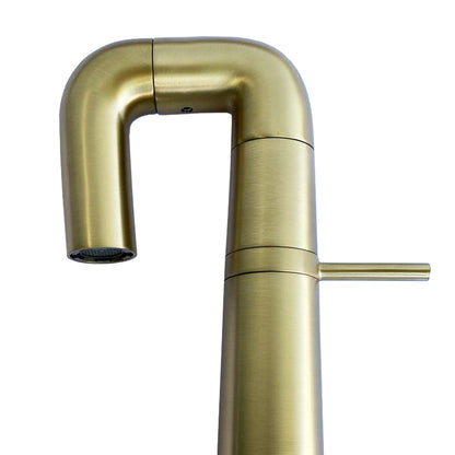 GRIFO LAVABO CUERPO LATON ALTO GOLD CAJA 10 UNIDADES