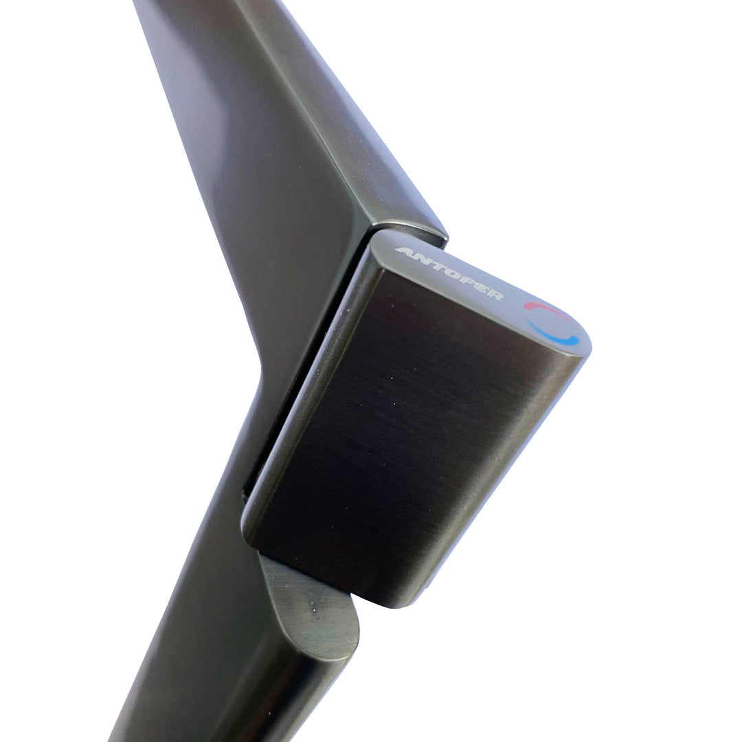 GRIFO LAVABO CUERPO DE LATON CORTO GRIS CAJA 10 UNIDADES