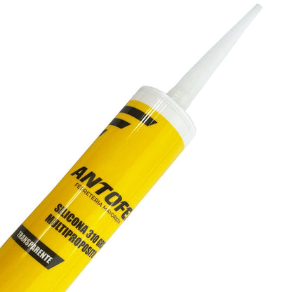 SILICONA TRANSPARENTE MULTIPROPOSITO 310 GRS CAJA 24 UNIDADES