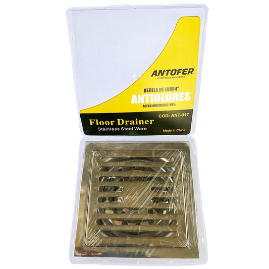 REJILLA DE LUJO ANTI OLORES 4" CAJA 60 UNIDADES